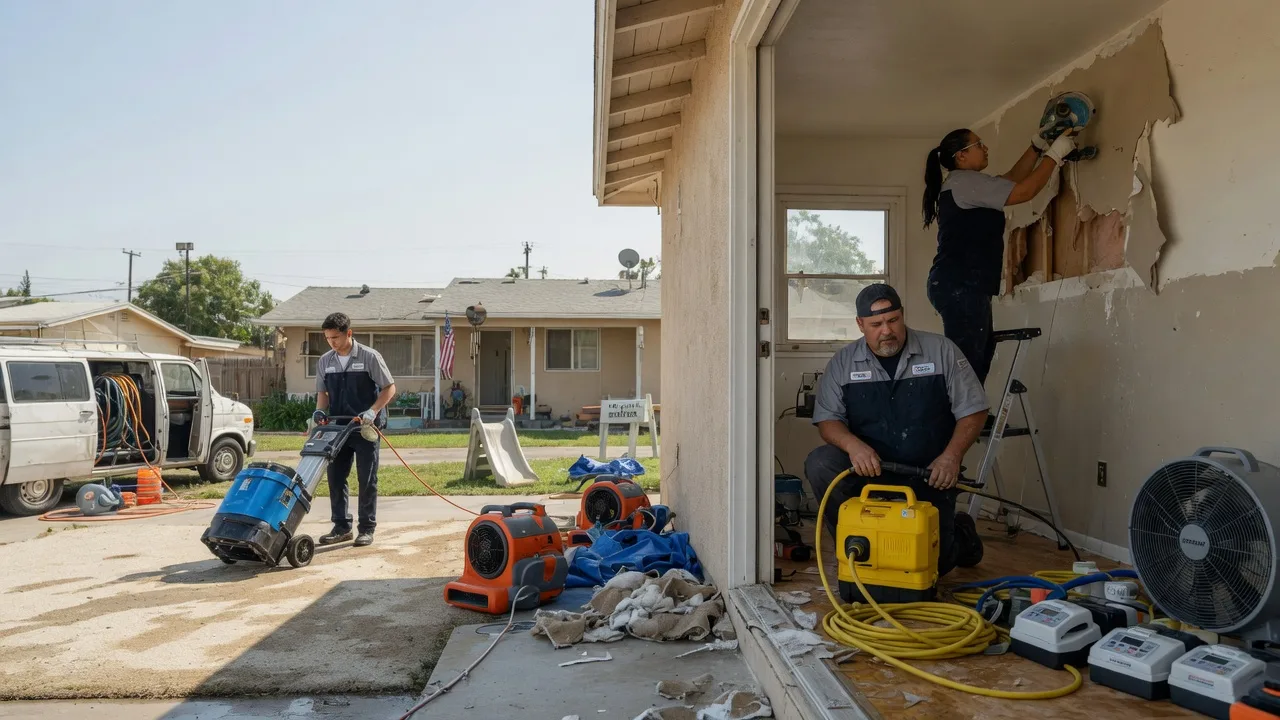 Water Damage Restoration in Santa Fe Springs, CA near me